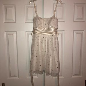 White homecoming dress